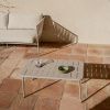 Béžový kovový zahradní stolek kave home Zivia 90 x 50cm -fv-interier-25