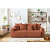 Terakotové oranžová manšestrová rozkládací pohovka Envy 245 cm -fv-interier-25