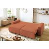 Terakotové oranžová manšestrová rozkládací pohovka Envy 245 cm -fv-interier-25