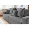 Tmavě šedá manšestrová rozkládací pohovka Envy 245 cm -fv-interier-25