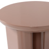 Růžový dřevěný odkládací stolek Orivo ø 40 cm -fv-interier-25