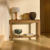 Dubový toaletní stolek Kave Home Arelida 112 x 35 cm -fv-interier-25