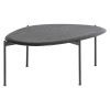 Černý dřevěný konferenční stolek Kota 92 x 68 cm