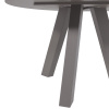 Šedý dubový kulatý jídelní stůl Rhonda ø 129 cm -fv-interier-25