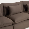 Hnědá pohovka Kave Home Anarela 370 cm s odnímatelným potahem -fv-interier-25