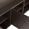 Hnědá dřevěná TV stěna Meggy 215 x 160 cm -fv-interier-25