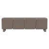 Šedý borovicový TV stolek Root 200 x 45 cm