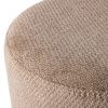 Hnědá otočná bouclé stolička Islen ø 39 cm -fv-interier-25