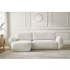 Bílá čalouněná rohová rozkládací pohovka Denise 258 cm, levá -fv-interier-25