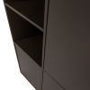 Hnědá dřevěná modulární skříň Meggy 215 x 108 cm, pravá -fv-interier-25