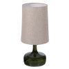 Zelená skleněná stolní lampa Luma 60 cm
