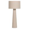 Béžová bouclé stojací lampa Loft 160 cm