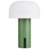 Zelená dobíjecí zahradní LED lampa Sohy