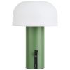 Zelená dobíjecí zahradní LED lampa Sohy