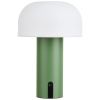 Zelená dobíjecí zahradní LED lampa Sohy