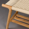 Přírodní dubová stolička KINTARO 43 cm -fv-interier-25