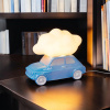 Modrá porcelánová stolní lampa Nuvola 29 cm -fv-interier-25