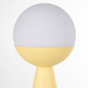 Žlutá kovová dobíjecí stolní LED lampa BELLO -fv-interier-25