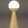 Žlutá kovová dobíjecí stolní LED lampa BELLO -fv-interier-25