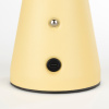 Žlutá kovová dobíjecí stolní LED lampa BELLO -fv-interier-25