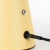Žlutá kovová dobíjecí stolní LED lampa BELLO -fv-interier-25