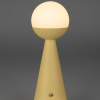 Žlutá kovová dobíjecí stolní LED lampa BELLO -fv-interier-25