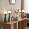 Žlutá kovová dobíjecí stolní LED lampa BELLO -fv-interier-25
