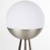 Stříbrná kovová dobíjecí stolní LED lampa BELLO -fv-interier-25