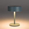 Modrá kovová nabíjecí stolní LED lampa MINI -fv-interier-25