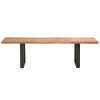 Dřevěná lavice Kave Home Uxue 160 cm