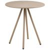 Béžový plastový zahradní bistro stůl Letta ø 70cm