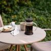 Béžový plastový zahradní bistro stůl Letta ø 70cm -fv-interier-25