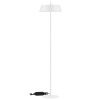 Bílá kovová stojací LED lampa Nova Luce Velio 147 cm