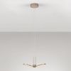Béžové závěsné LED světlo Nova Luce Vea 33 cm -fv-interier-25