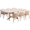 Zahradní set stolu Kave Home Mirtia a šesti židlí Sirte1500 x 1000