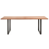 Dřevěný jídelní stůl Kave Home Uxue 200 x 90 cm