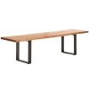 Dřevěná lavice Kave Home Uxue 180 cm