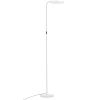 Bílá kovová stojací LED lampa Nova Luce Sinkro 174 cm