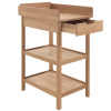 Dubový přebalovací stolek Vipack Forrest 69 x 48 cm