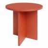 Červený konferenční stolek MINIMAL 39,5 cm