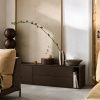 Hnědý dřevěný TV stolek Settle Down 200 x 44 cm -fv-interier-25