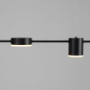 Černé kovové závěsné LED světlo Nova Luce Riaz 150 cm -fv-interier-25