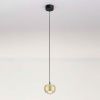 Zlaté závěsné LED světlo Nova Luce Conga 10 cm -fv-interier-25