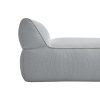 Světle šedá zahradní lenoška Riviera 135 cm -fv-interier-25