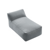 Černá zahradní lenoška Riviera 135 cm