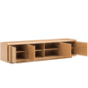 Dubový TV stolek Kave Home Onix 200 x 40 cm