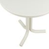 Béžový kovový zahradní bistro stolek Nokk ⌀ 59 cm