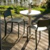 Béžový kovový zahradní bistro stolek Nokk ⌀59 cm -fv-interier-25