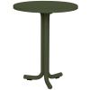 Zelený kovový zahradní bistro stolek Nokk ⌀59 cm