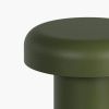 Zelený kovový zahradní stolek Miko ⌀40 cm -fv-interier-25